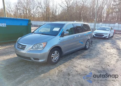 2010 Honda Odyssey Ex-L from USA, damaged, VIN 5FNRL3H76AB073331